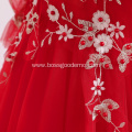 New design wholesale boutique remark fashion adorable wedding princess new girls beautiful flower dresses for child